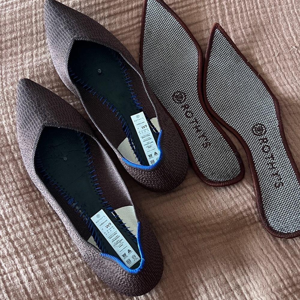 Rothy’s The Point Brown Women's Flats
